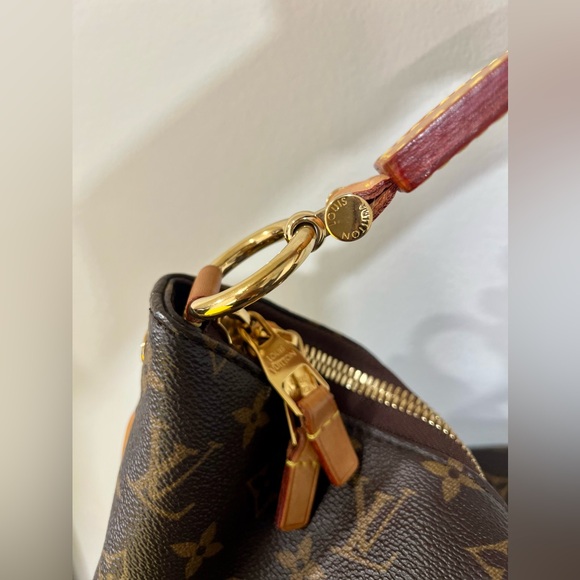 LOUIS VUITTON MONOGRAM CANVAS SULLY MM HANDBAG TJ3181 - Picture 15 of 16